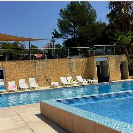 Mobile-Home Hyeres Var Climatise Dans Camping Avec Piscine Jusqu'A 6 Personnes Buitenkant foto